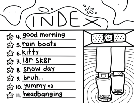 patitas & curitas | DIGITAL COLORING BOOK