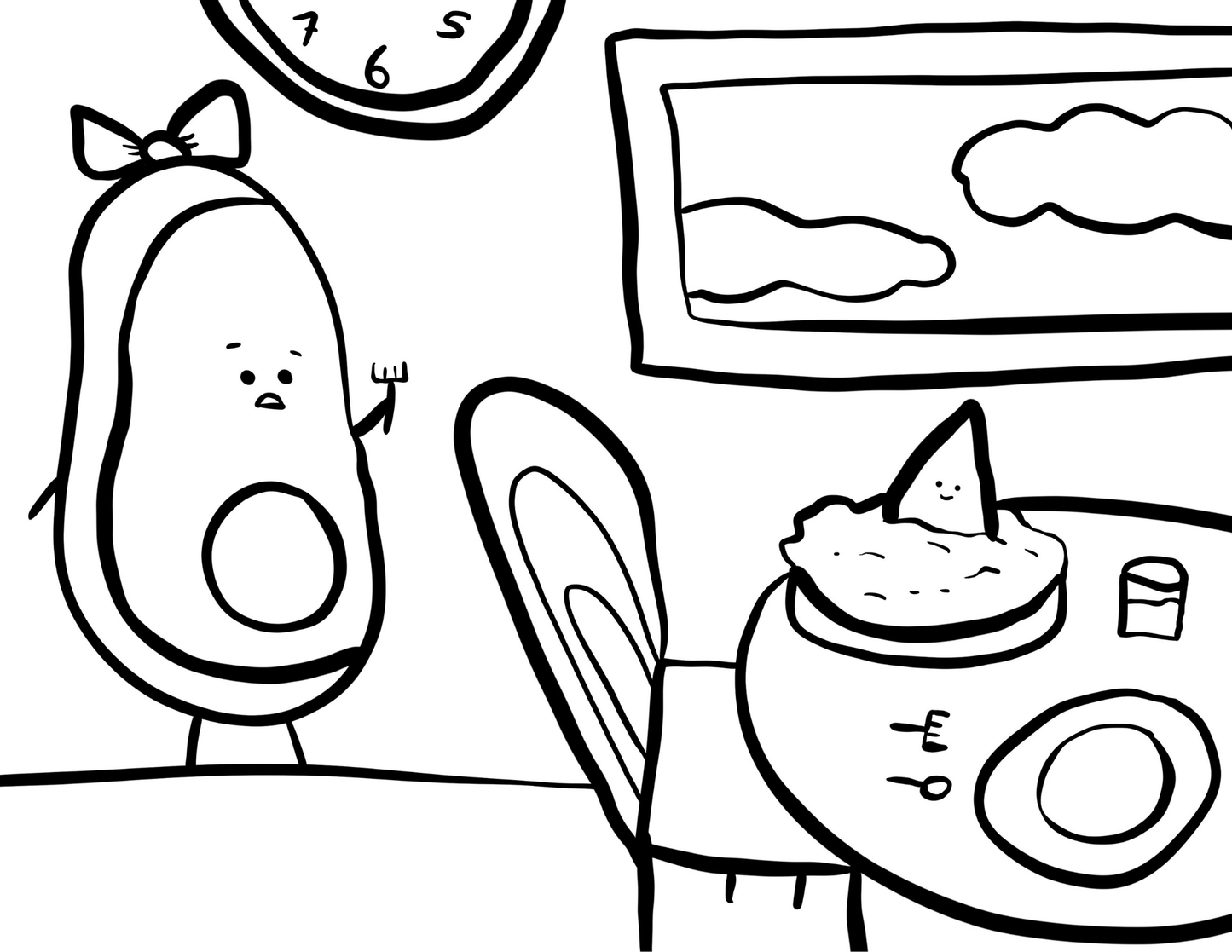 avos | DIGITAL COLORING BOOK