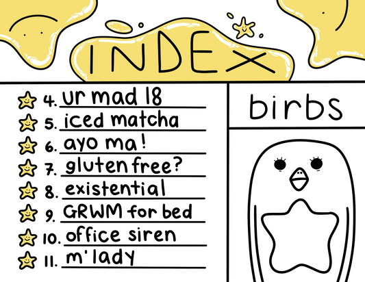 birbs | DIGITAL COLORING BOOK