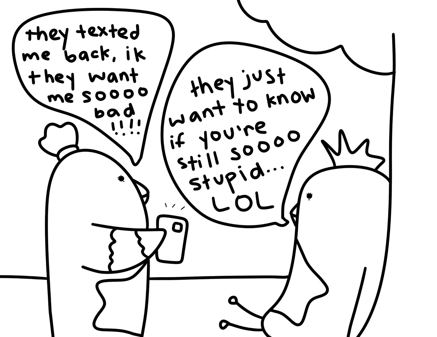 birbs say the darndest things | DIGITAL COLORING BOOK