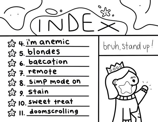 bruh, stand up! | DIGITAL COLORING BOOK
