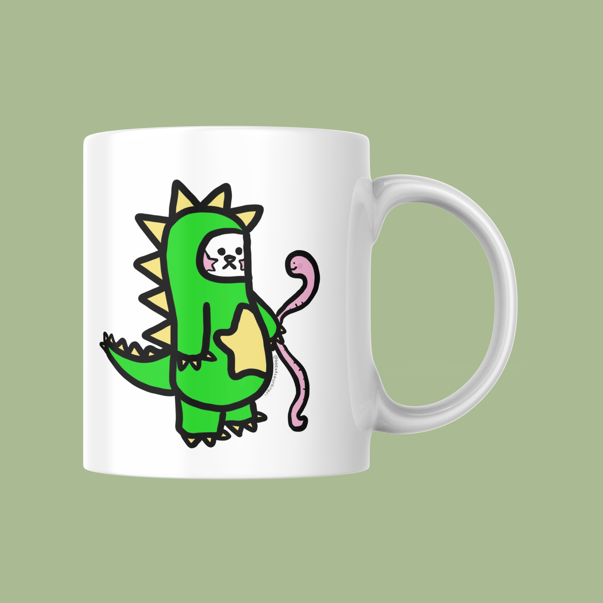 dragon worm | DIGITAL ART PRINT
