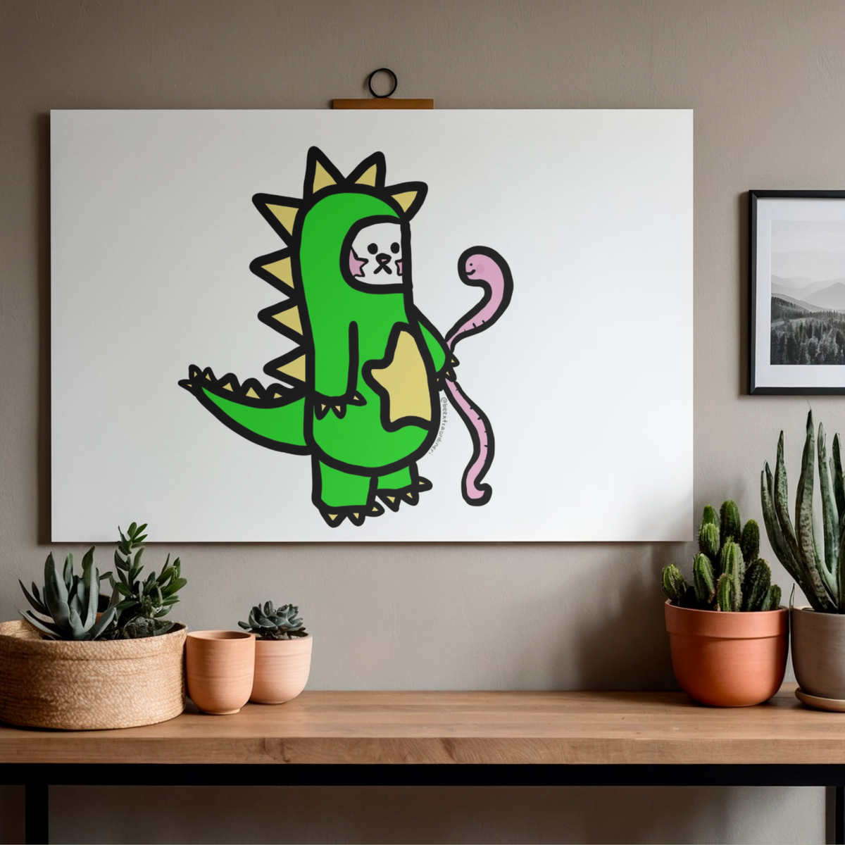 dragon worm | DIGITAL ART PRINT