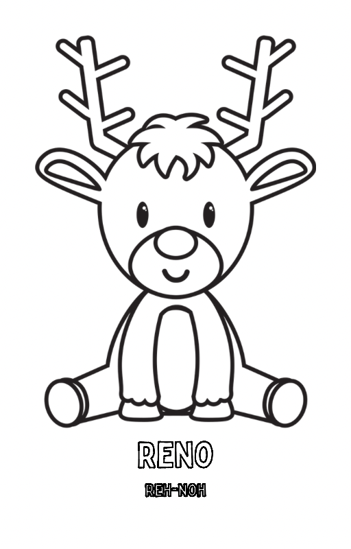 CHRISTMAS | Bilingual Coloring Book