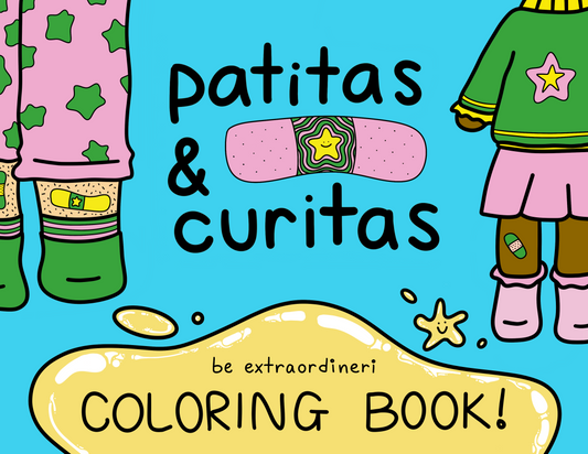 patitas & curitas | DIGITAL COLORING BOOK