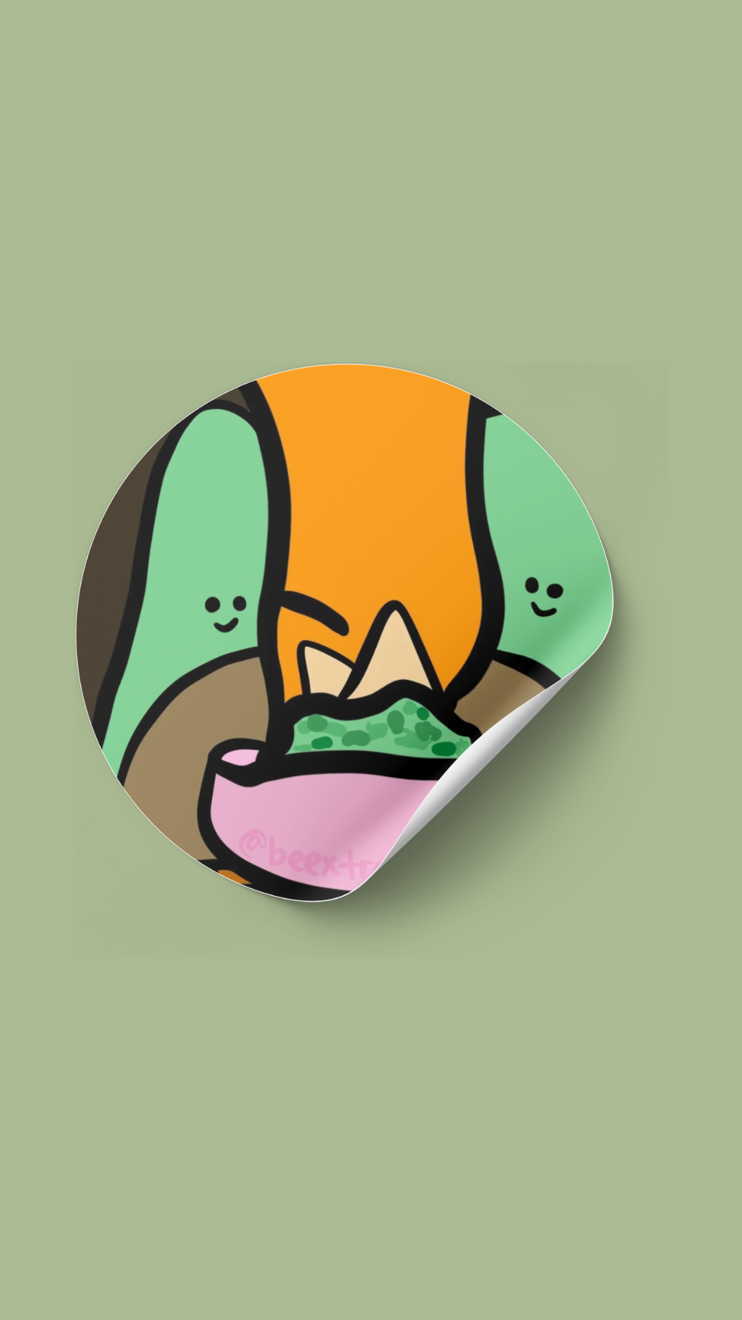 avocado v1 | DIGITAL ART PRINT