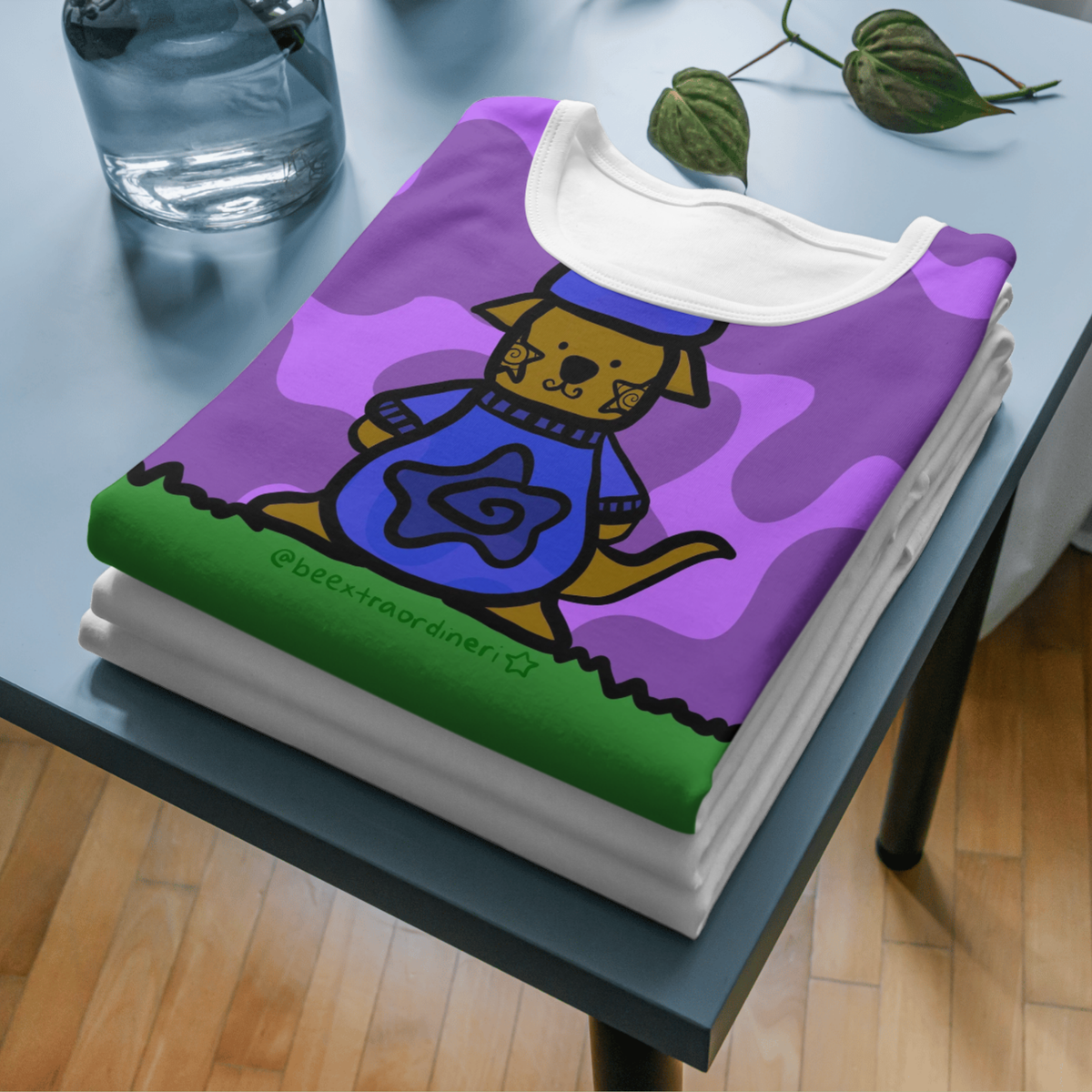 blueberry creature | DIGITAL ART PRINT