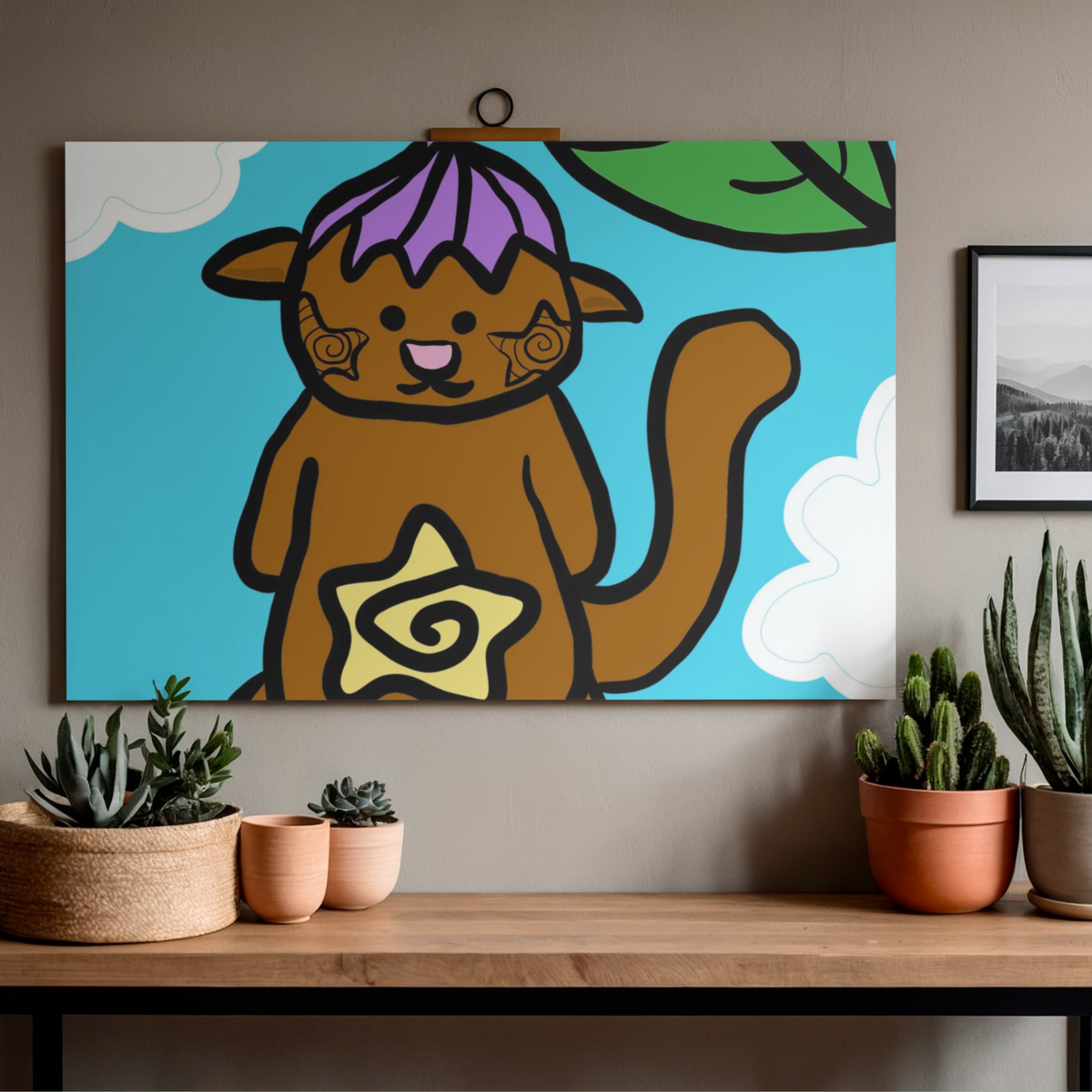flower creature | DIGITAL ART PRINT