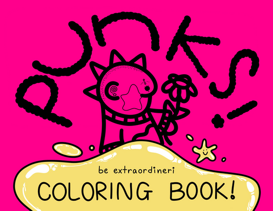 punks! | DIGITAL COLORING BOOK