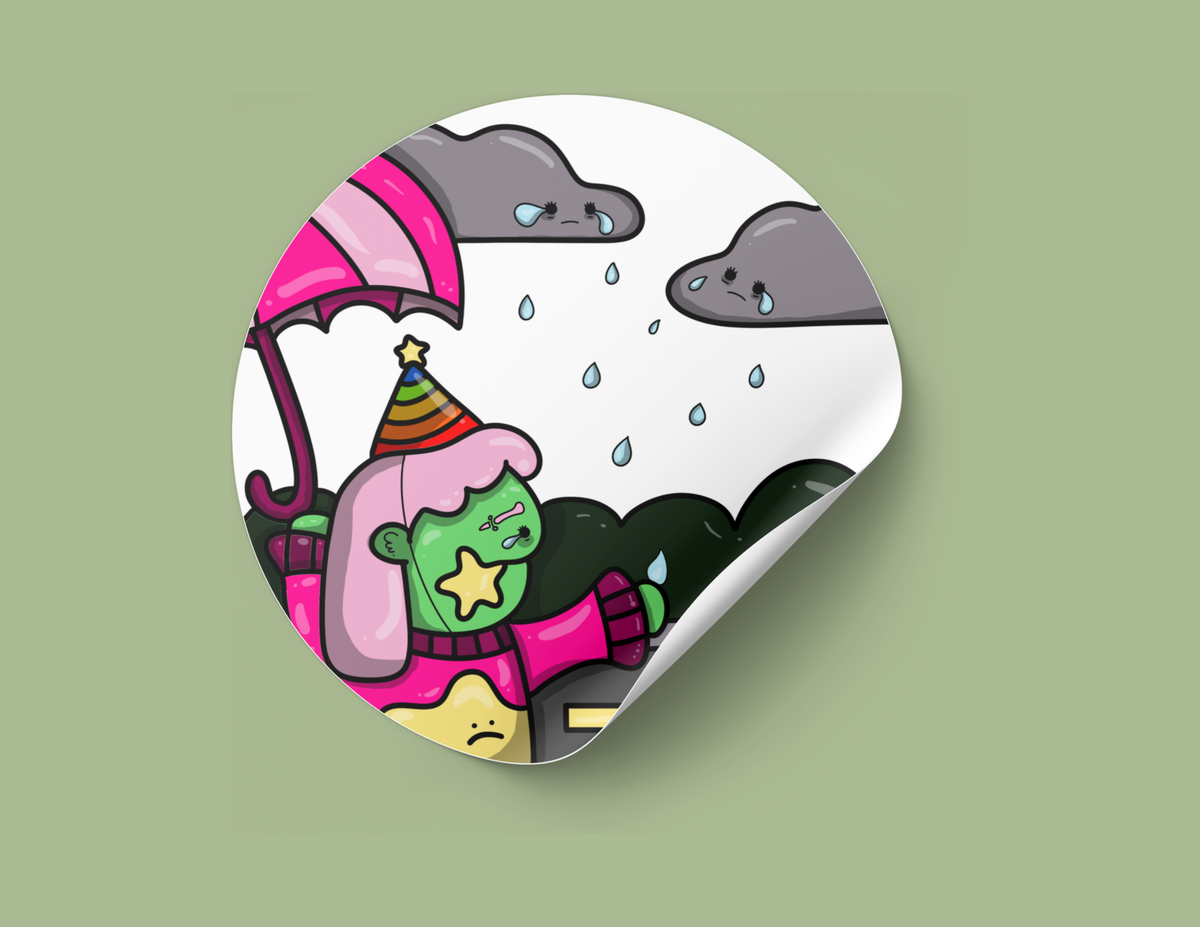 rainy day | DIGITAL ART PRINT