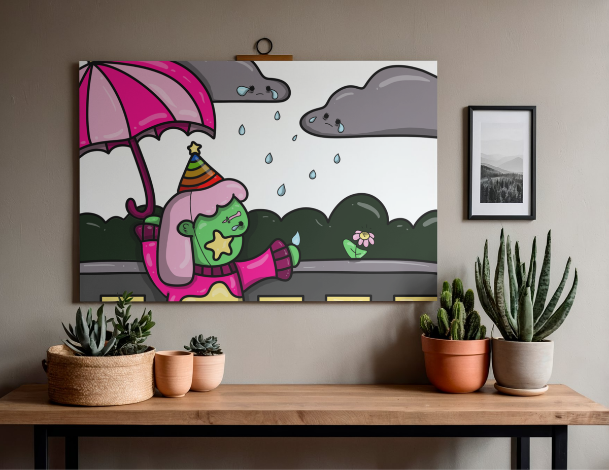 rainy day | DIGITAL ART PRINT