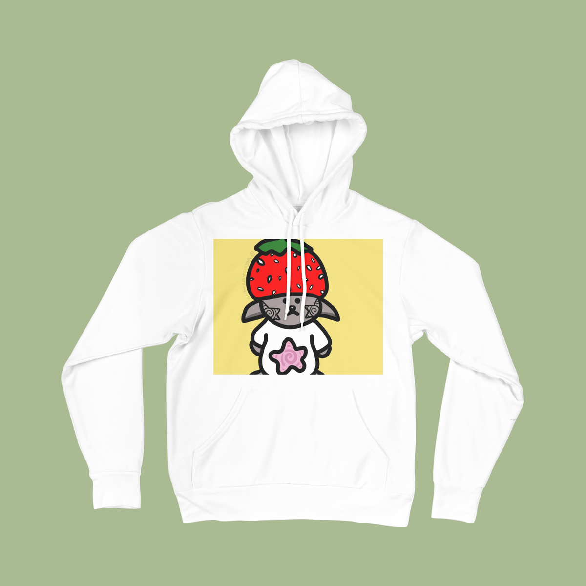 strawberry creature | DIGITAL ART PRINT